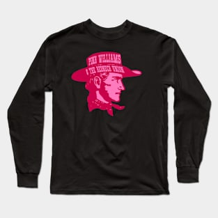 Pink Williams & The Redneck Union Cowboy Head Long Sleeve T-Shirt